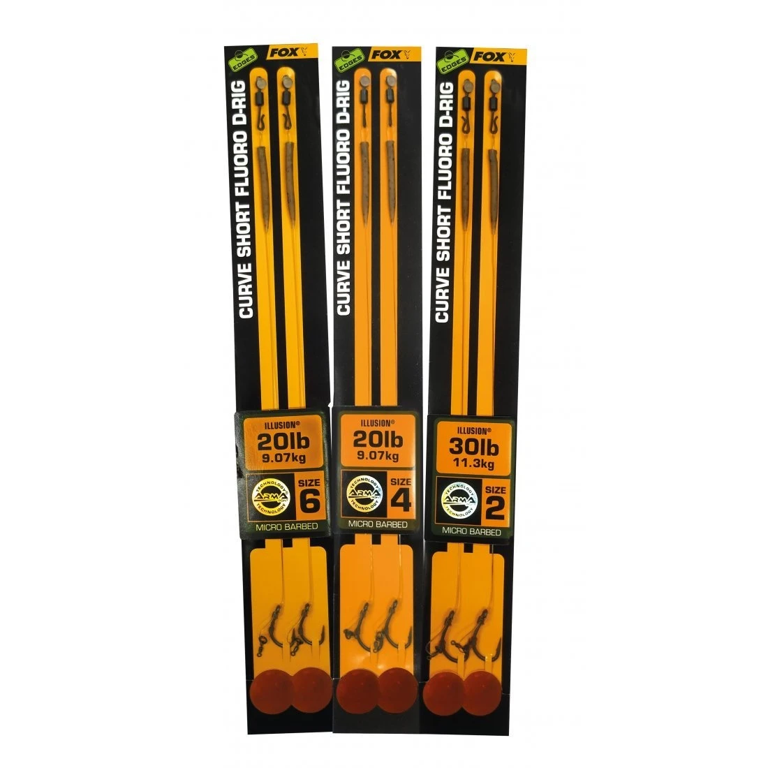 Fox Curve Short Fluoro D-rig